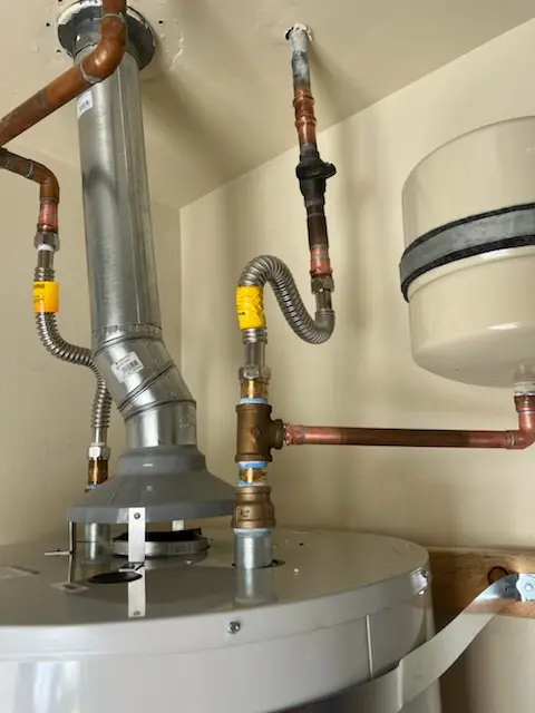 Water heater installation and plumbing repair in Moran Corners